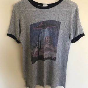 brandy melville/john galt ringer tee